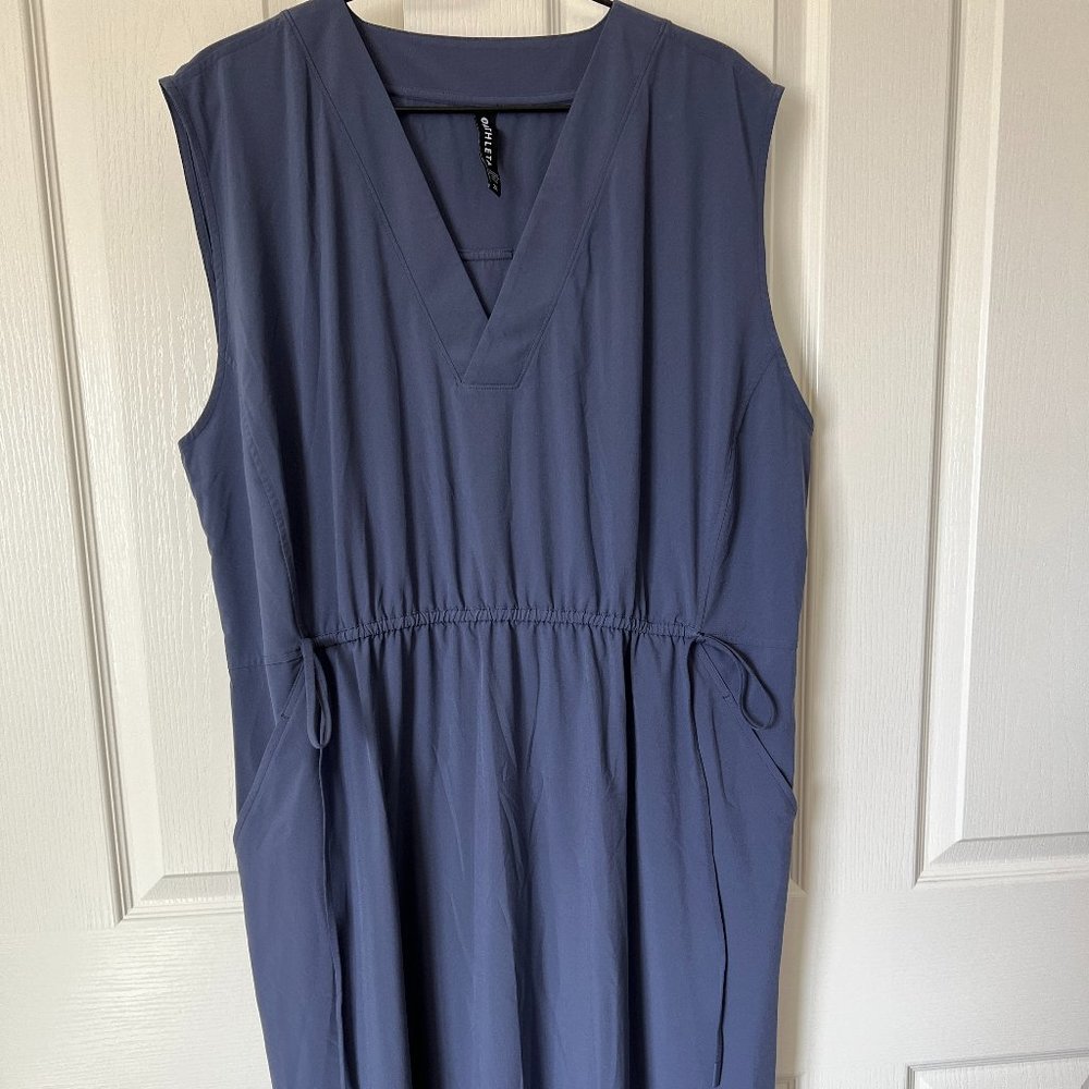 Athleta 2X DRESS Periwinkle Color